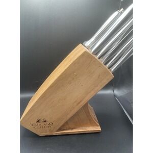 Chicago Cutlery Insignia Steel Knife Block Set 7
